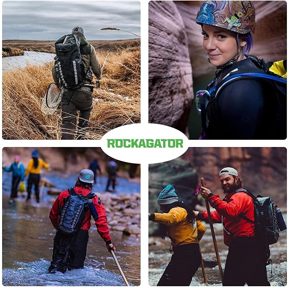 Waterproof Backpack - HYDRIC Series Water Proof Floating Dry Bag River Pack (Yellow Jacket, 40 L)