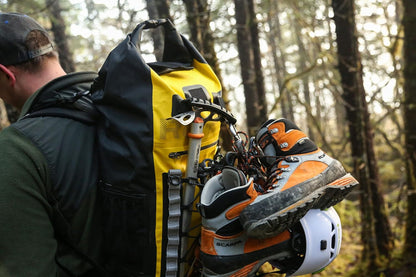 Waterproof Backpack - HYDRIC Series Water Proof Floating Dry Bag River Pack (Yellow Jacket, 40 L)