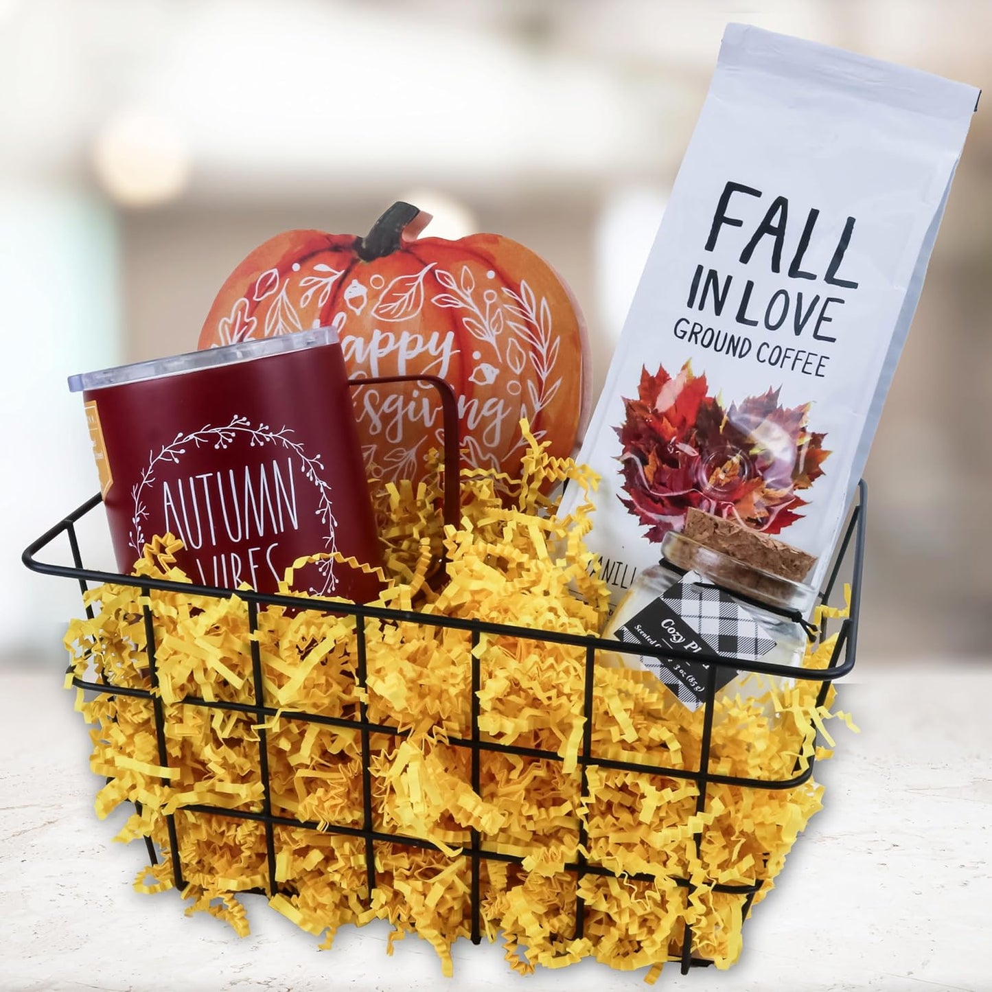 MagicWater Crinkle Cut Paper Gift Basket Filler - 2 LB - Yellow | Shredded Paper Filler, Basket Filler, Gift Boxes, Bridesmaid Gifts, Halloween Stuffers & More – Ideal for All Occasion