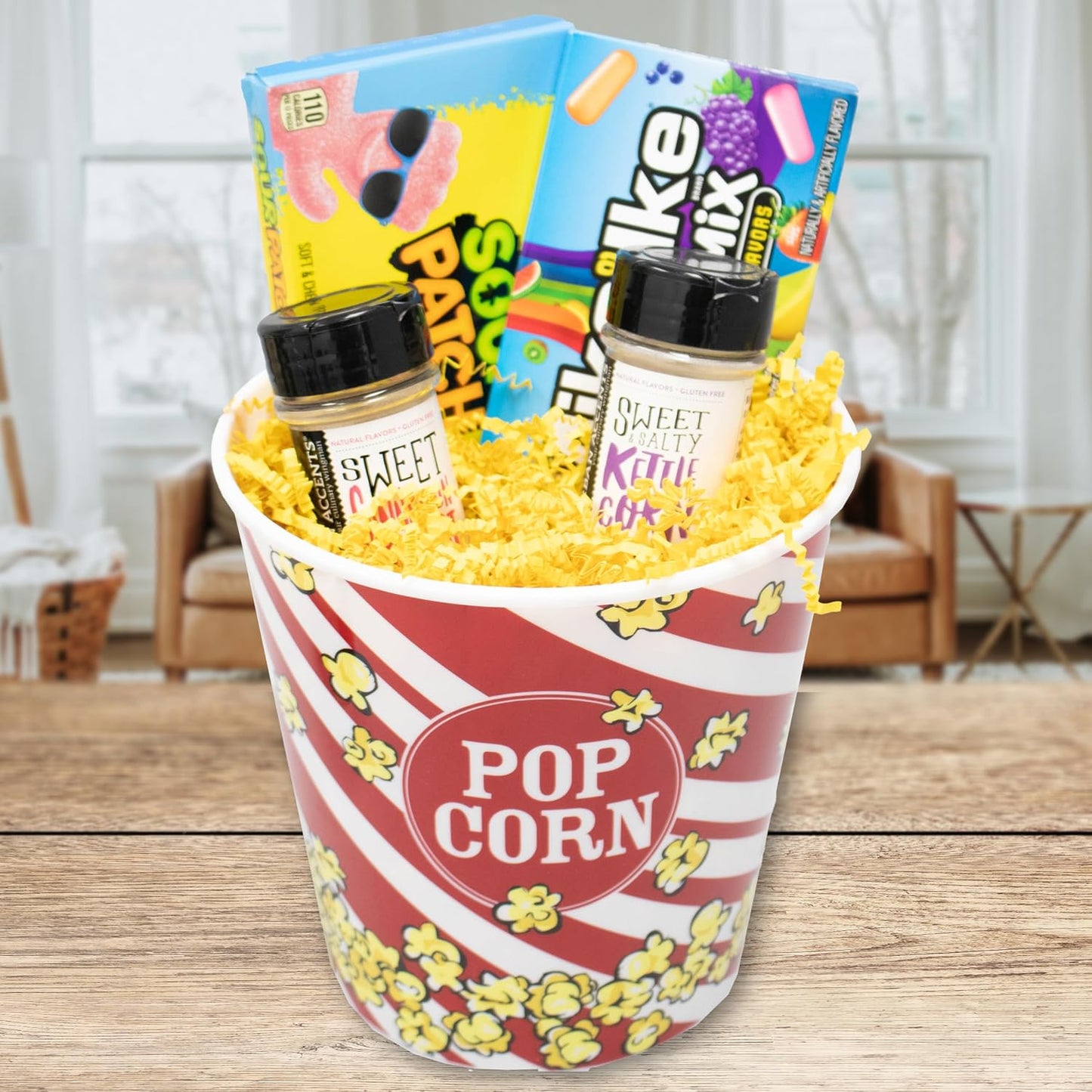 MagicWater Crinkle Cut Paper Gift Basket Filler - 2 LB - Yellow | Shredded Paper Filler, Basket Filler, Gift Boxes, Bridesmaid Gifts, Halloween Stuffers & More – Ideal for All Occasion