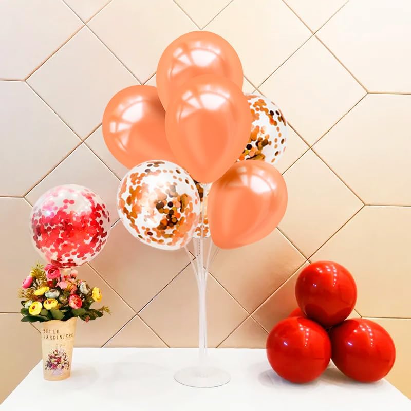 4Set Yellow and White Balloon Stand Table Centerpiece Party Decor | Sunflower Daisy Bee Birthday Baby Shower Bridal Shower Engagement Wedding Spring Summer Backyard Party Decorations