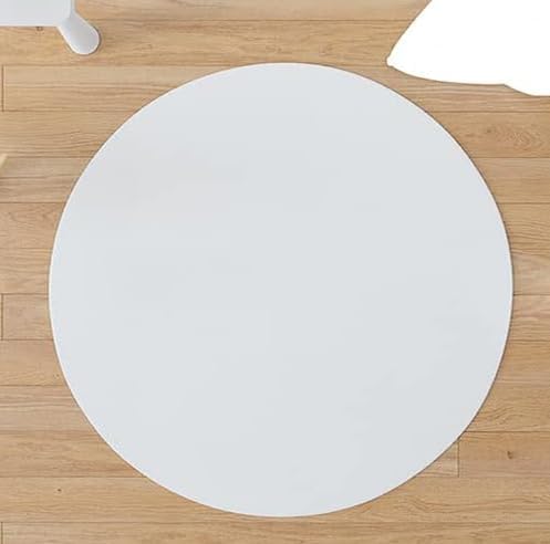 Lemon Yellow Round Area Rug Summer Farm Indoor Doormat Non-Slip Circluar Welcome Floor Mat Decoration Comfy Bath Rugs for Home Bedroom Living Room Carpet Home Decor 31 * 31inch/80 * 80cm