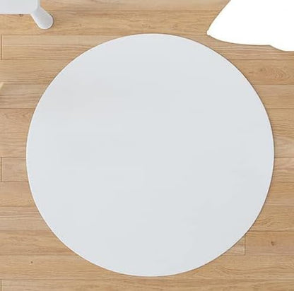 Lemon Yellow Round Area Rug Summer Farm Indoor Doormat Non-Slip Circluar Welcome Floor Mat Decoration Comfy Bath Rugs for Home Bedroom Living Room Carpet Home Decor 31 * 31inch/80 * 80cm
