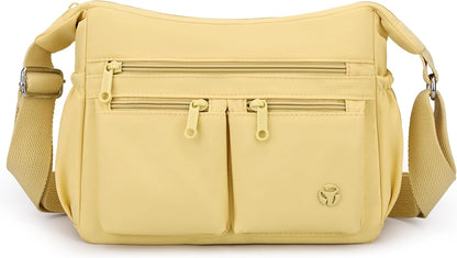 Women Shoulder Handbag Roomy Multiple Pockets Bag Ladies Crossbody Purse Fashion Trendy Pocketbooks