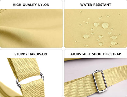 Women Shoulder Handbag Roomy Multiple Pockets Bag Ladies Crossbody Purse Fashion Trendy Pocketbooks