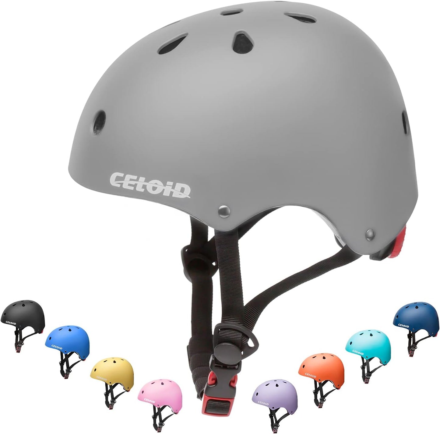 Kids Bike Helmet,Toddler Skateboard Helmets for Ages 2-3-5-8-14 Years Boys Girls，Adjustable Multi-Sport Bicycle Skateboarding Football Roller Skating Scooter Rollerblade Balance Bike Helmet