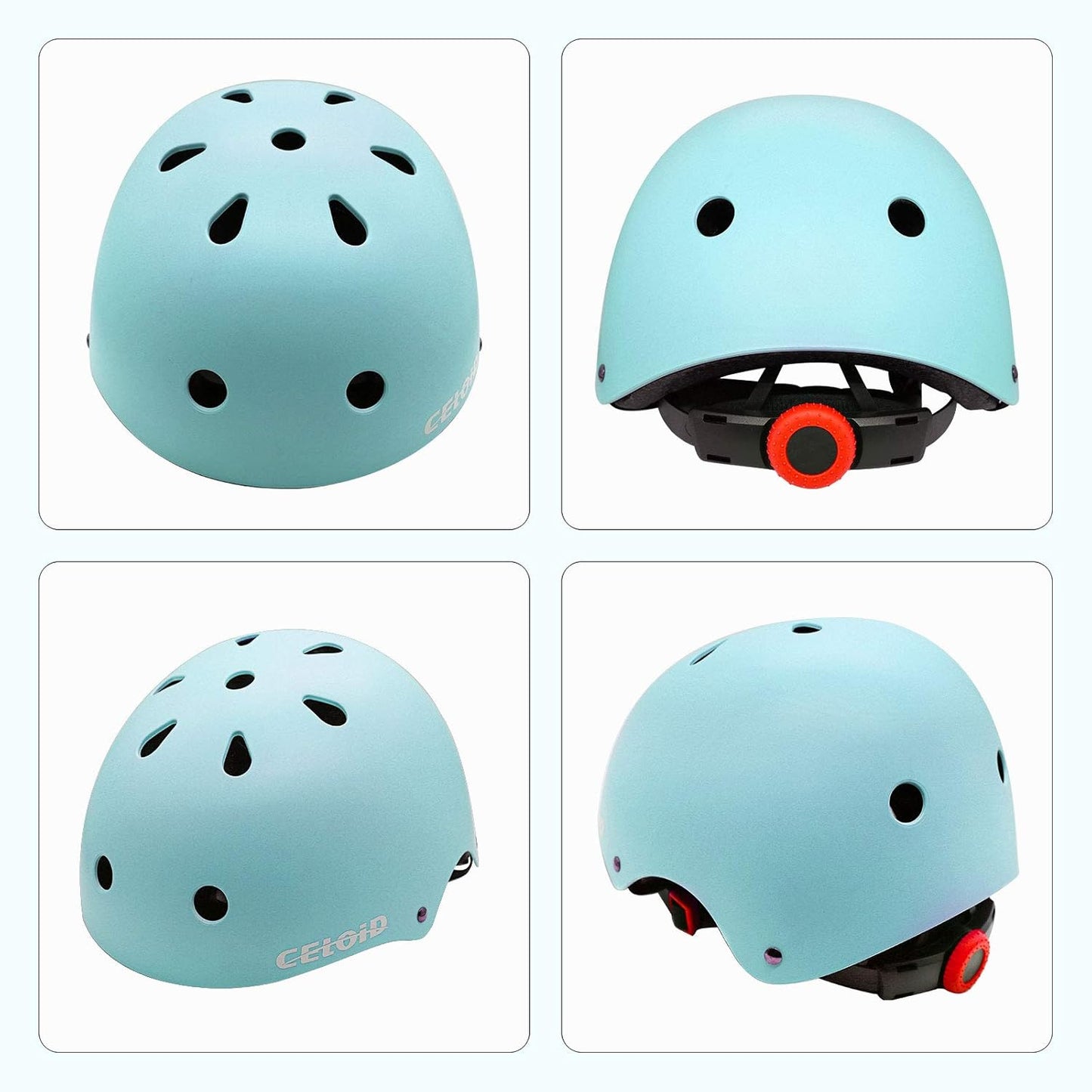 Kids Bike Helmet,Toddler Skateboard Helmets for Ages 2-3-5-8-14 Years Boys Girls，Adjustable Multi-Sport Bicycle Skateboarding Football Roller Skating Scooter Rollerblade Balance Bike Helmet