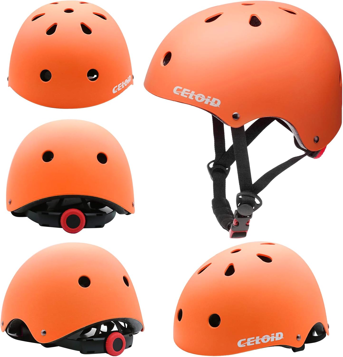 Kids Bike Helmet,Toddler Skateboard Helmets for Ages 2-3-5-8-14 Years Boys Girls，Adjustable Multi-Sport Bicycle Skateboarding Football Roller Skating Scooter Rollerblade Balance Bike Helmet