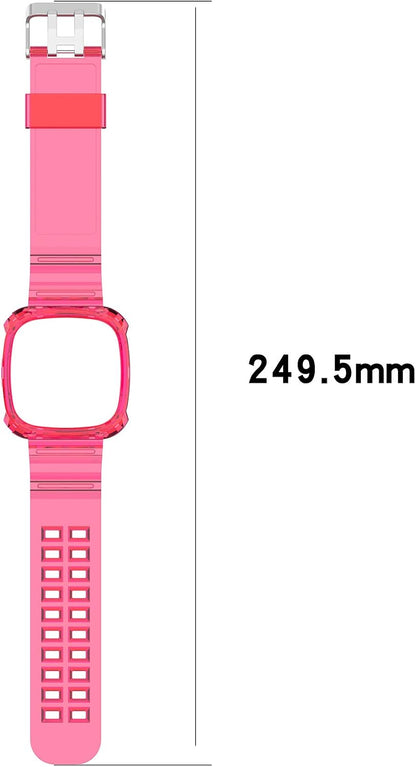 Compatible with Fitbit Sense/Fitbit Versa 3 Watch Bands for Women Men,Classic Replacement Soft Sport Case Band Accessories for Fitbit Sense/Fitbit Versa 3 Smart Watch Wristbands (Yellow)