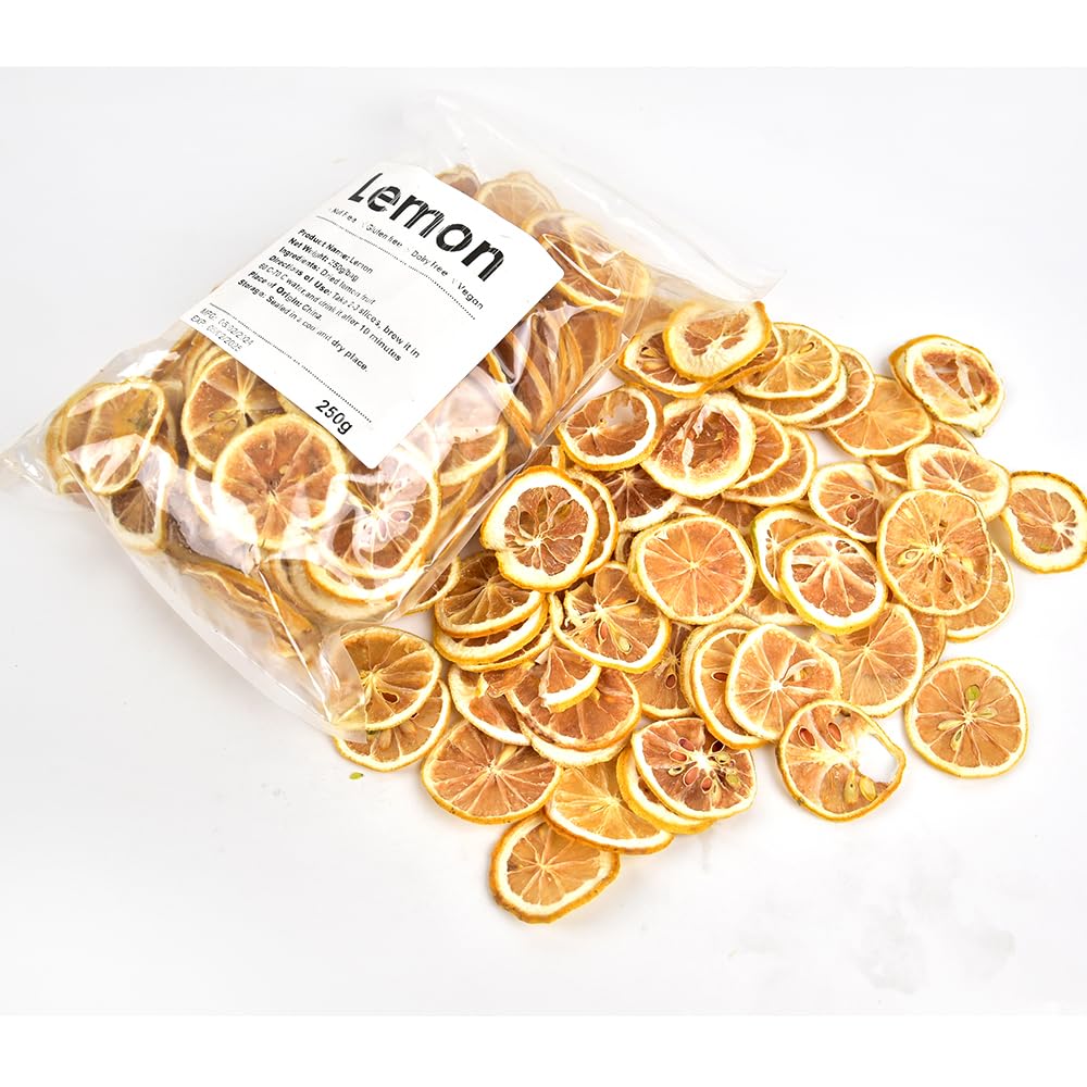 17.6oz/500g Dehydrated Dry Lemon for Cocktails (17.6 oz)