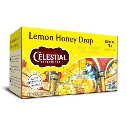 Lemon Honey Drop Herbal Tea, 16 Tea Bags Box