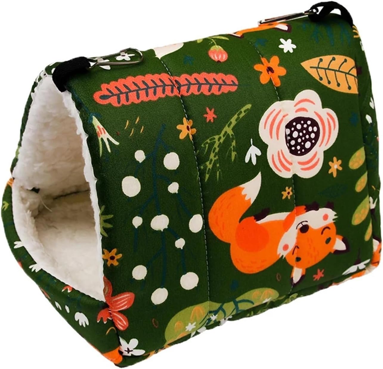 Cotton Small Pet Nest - Warm Sleeping Bag for Hamsters Hedgehogs Parrots(Yellow,S)