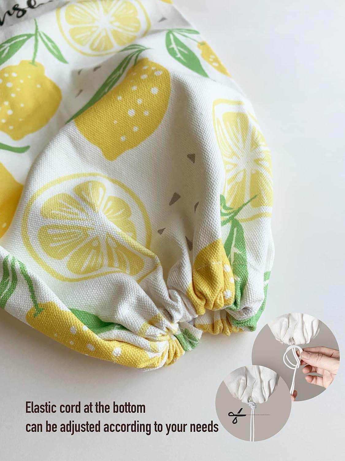 Lemon Grocery Bags Holder,Sunshine Plastic Bags Storage Organizer,Cute Yellow Lemon Kitchen Décor