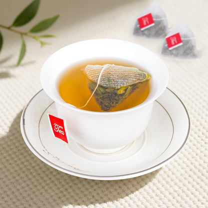 Lemon Balm Tea Bags, Pure & Natural Dried Lemon Balm, Herbal Tea Bags with Caffeine Free, Premium Lemon Balm Leaf for Calming and Digestion Support (1 Pack/50 Bags)