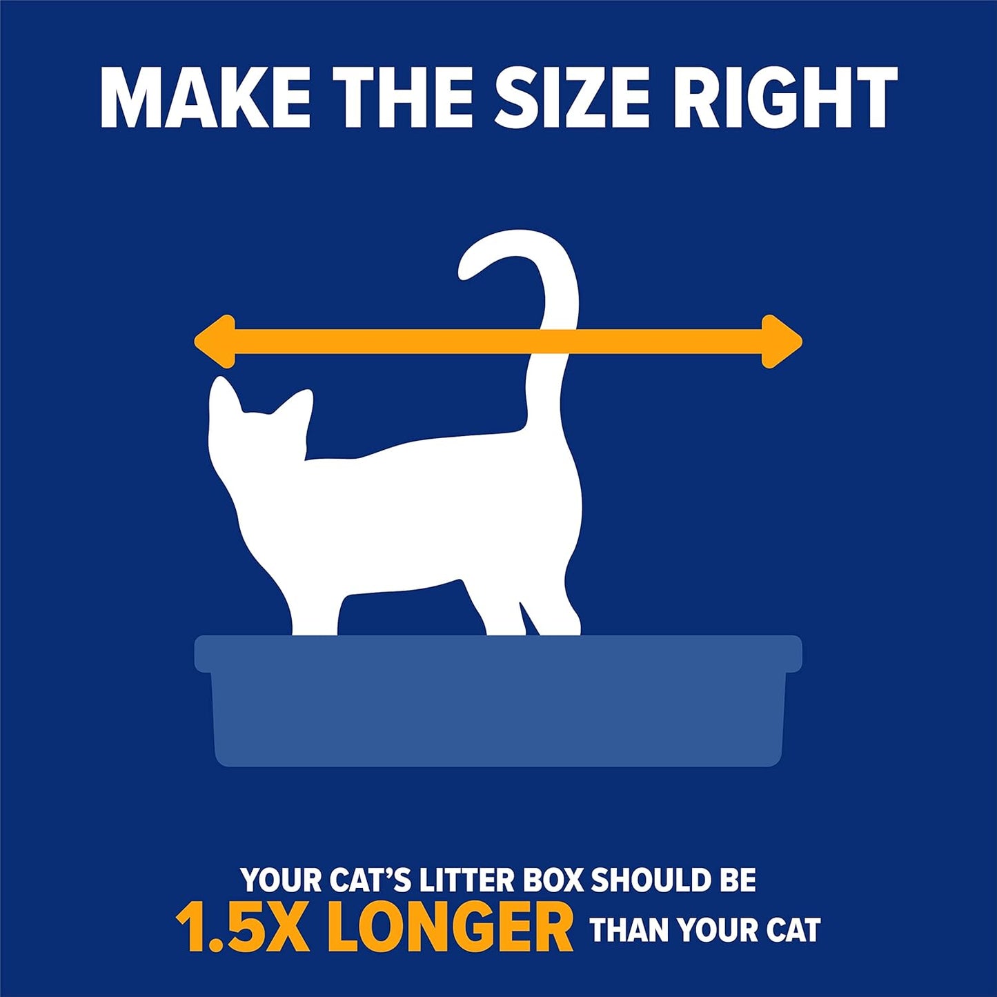 Rimmed Cat Litter Box with High Sides and Microban, Made in USA | Tall sturdy walls help contain spray, scatter and spills, easy everyday scooping, durable tray suits messy diggers at home