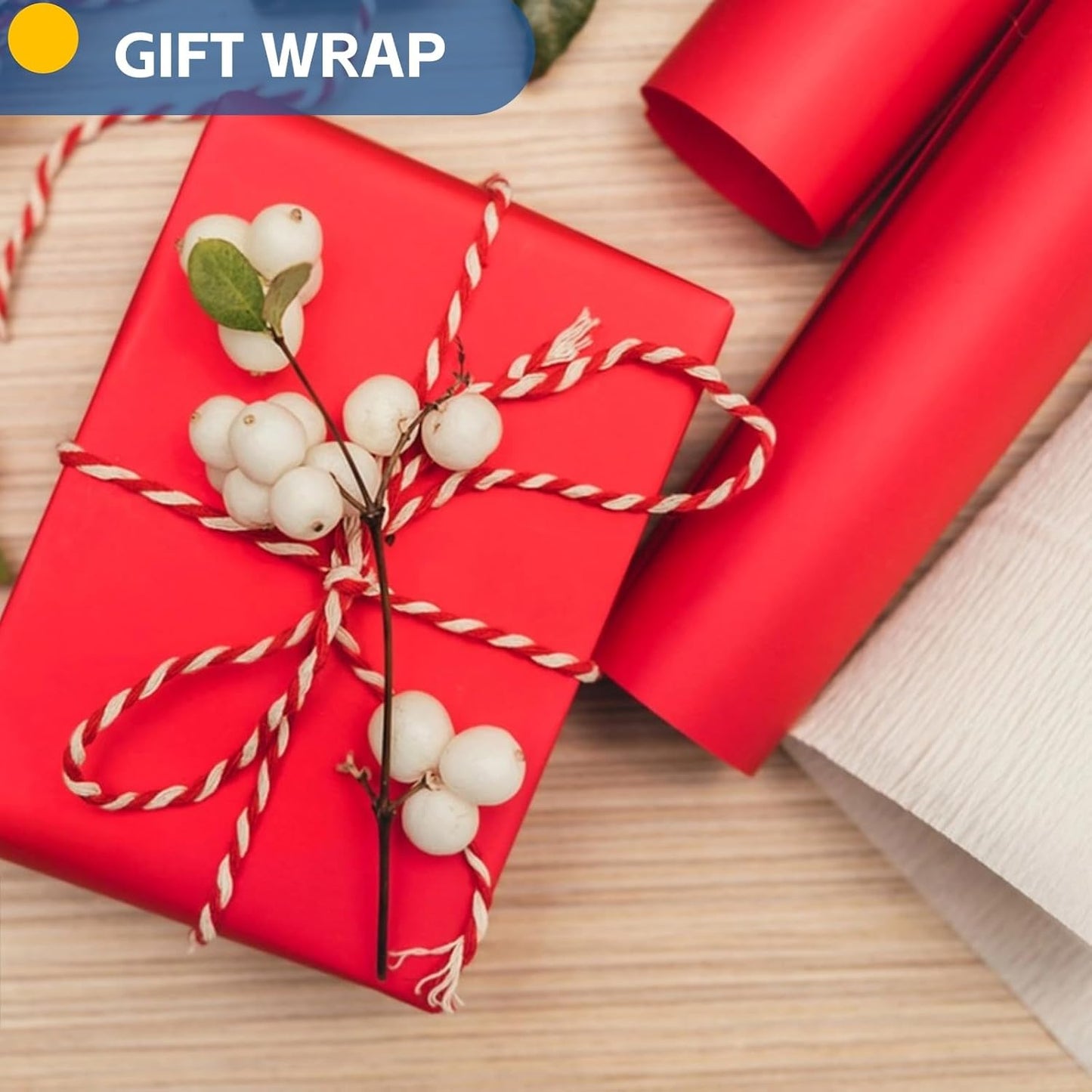 Yellow Wrapping Paper Craft Kraft Paper Roll 15"x450",Bulletin Board Paper | Arts & Crafts, Gift Wrapping Bouquet Flower Packing Painting Drawing Paint Easel Poster Chart Decorative Paper, Art Supplies