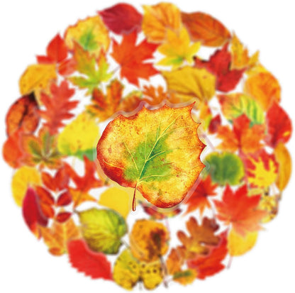 50pcs Transparent Yellow Flower Stickers for Scrapbooking Water Bottles Laptop Journaling,Cartoon Floral Sticker for Teens Planners,Cards,Gifts,Crafts,Art Projects,Glass Potion Bottles(Flower-C)