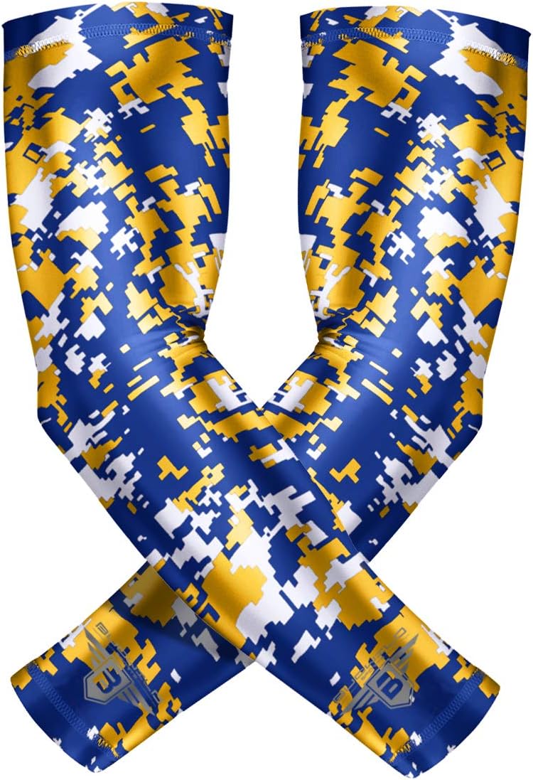 Baseball Arm Sleeve - Youth & Adult 1 Pair - Football Basketball Cycling Tennis