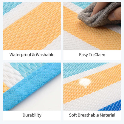 Outdoor Patio Rug Waterproof Camping - Outdoor Plastic Straw Rug Area Carpet Clearance for Outside, Porch, RV Camper, Picnic, Balcony & Backyard, Patio Decor, Clearance