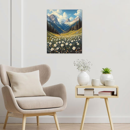 Rustic Yellow Floral Wall Art for Bathroom, Yellow and Gray Flower Butterfly on Rustic Wood Canvas Wall Art Country Wildflower pictures for Living Room Bedroom Wall Decor,16L X 12W inches