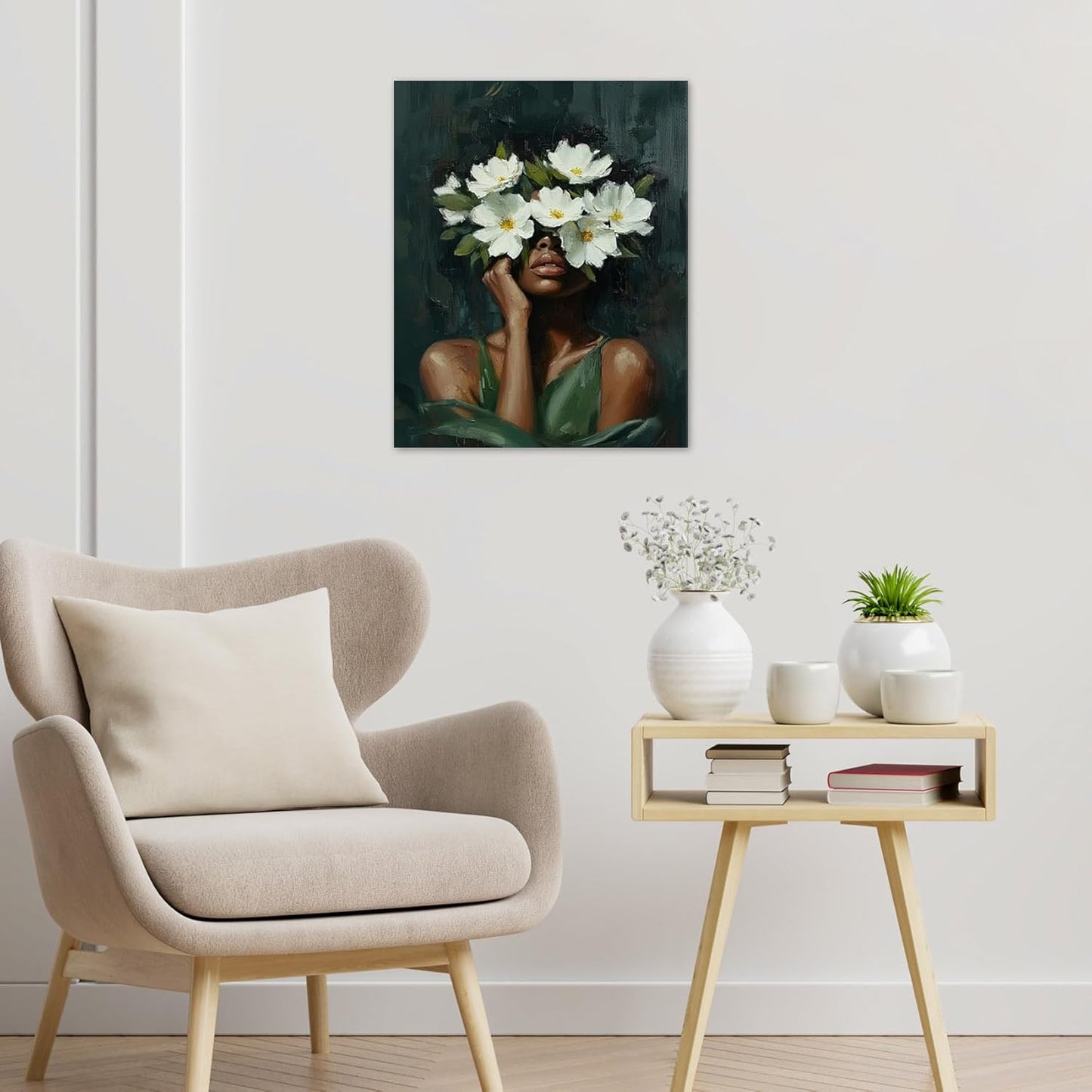 Rustic Yellow Floral Wall Art for Bathroom, Yellow and Gray Flower Butterfly on Rustic Wood Canvas Wall Art Country Wildflower pictures for Living Room Bedroom Wall Decor,16L X 12W inches