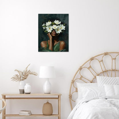 Rustic Yellow Floral Wall Art for Bathroom, Yellow and Gray Flower Butterfly on Rustic Wood Canvas Wall Art Country Wildflower pictures for Living Room Bedroom Wall Decor,16L X 12W inches