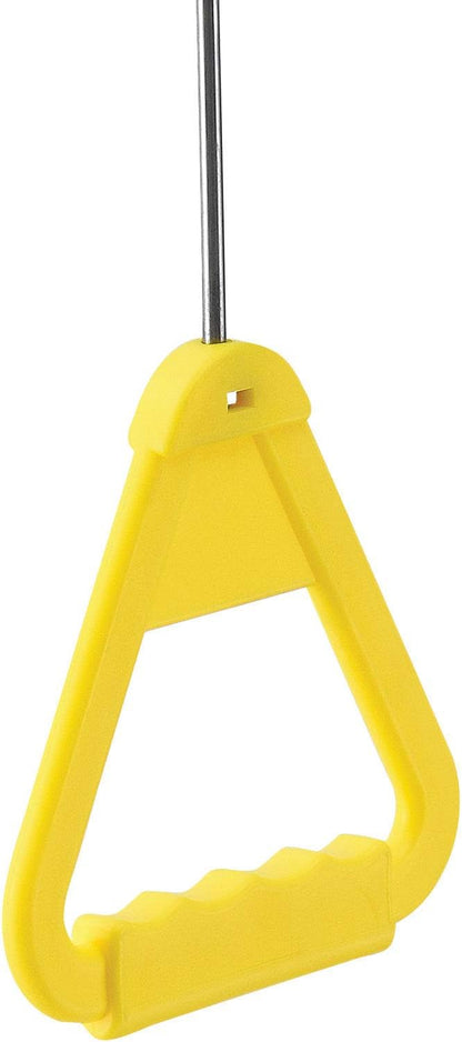 Emergency Drench Shower, Horizontal Wall Mounted, ABS Plastic Head, Yellow