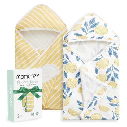 Baby Towel with Hooded - Ultra Soft & Absorbent Large Bath Towel Set for Comfort & Gentle on Baby's Skin - Med Thick& Durable -Shower Gift & Bath Essential for Newborn, Infant, Toddler
