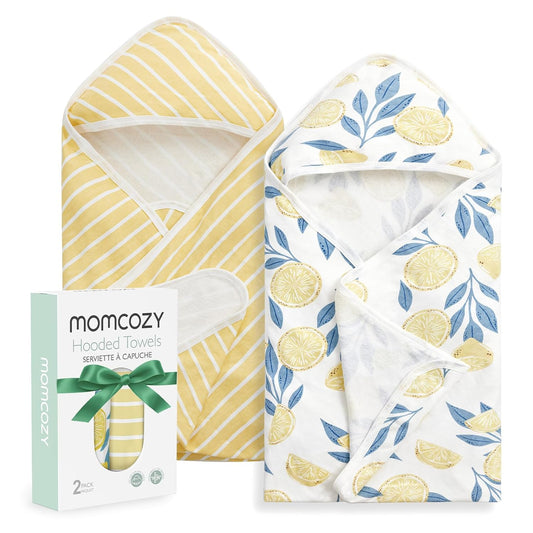 Baby Towel with Hooded - Ultra Soft & Absorbent Large Bath Towel Set for Comfort & Gentle on Baby's Skin - Med Thick& Durable -Shower Gift & Bath Essential for Newborn, Infant, Toddler