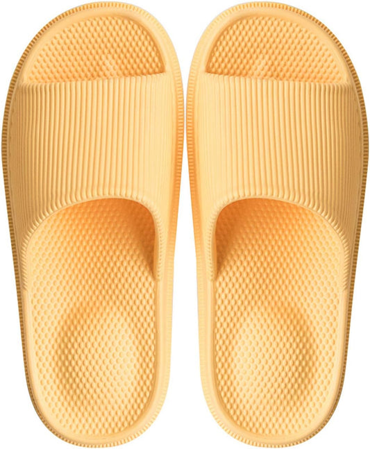 Slippers for Women and Men House Slides Shower Sandals Non-Slip Spa Massage Foam Bathroom Pool Shoes