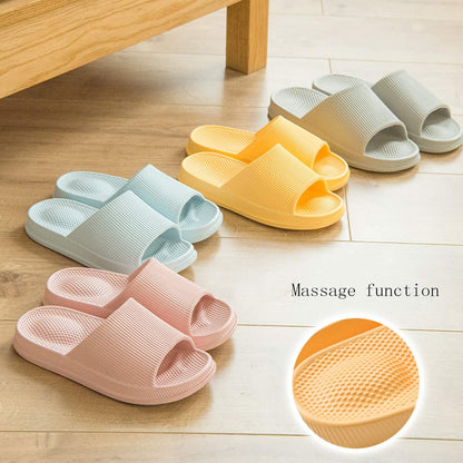 Slippers for Women and Men House Slides Shower Sandals Non-Slip Spa Massage Foam Bathroom Pool Shoes