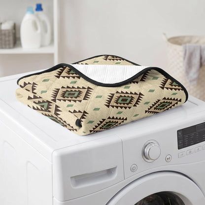 Boho Cat Litter Mat 24x18, Bohemian Southwestern Tiles Texture Yellow Kitty Litter Box mat for Cat Machine Washable Easy Clean Soft Non-Slip Pet Food Mats for Floor Rug