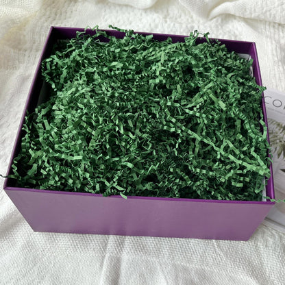 Crinkle Cut Paper Shred Filler, Shredded Paper for Gift Box, Crinkle Paper Cut Paper Easter Grass Tissue Paper for Gift Wrapping & Basket Filling（Light Yellow）