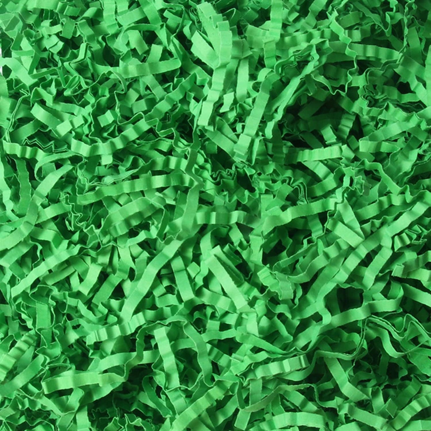 Crinkle Cut Paper Shred Filler, Shredded Paper for Gift Box, Crinkle Paper Cut Paper Easter Grass Tissue Paper for Gift Wrapping & Basket Filling（Light Yellow）