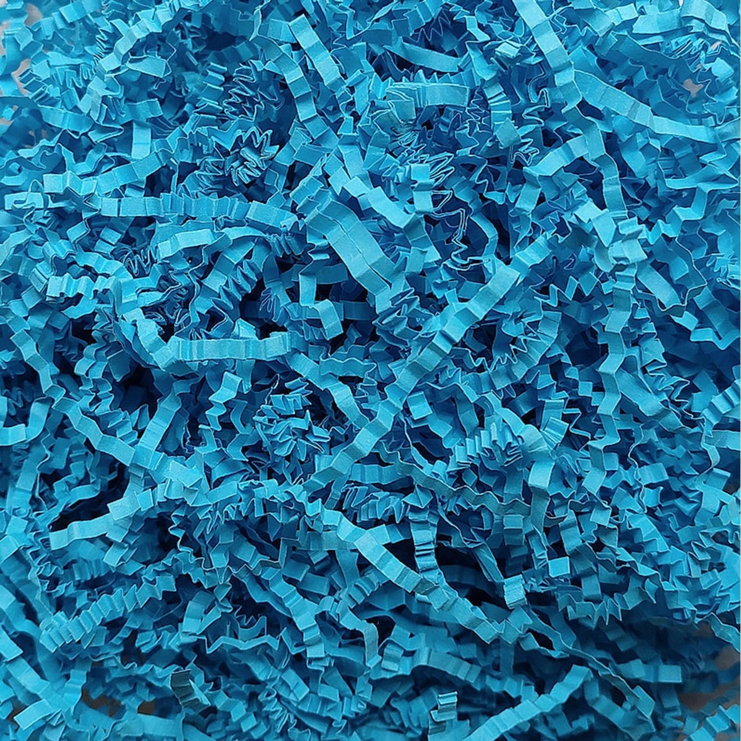 Crinkle Cut Paper Shred Filler, Shredded Paper for Gift Box, Crinkle Paper Cut Paper Easter Grass Tissue Paper for Gift Wrapping & Basket Filling（Light Yellow）