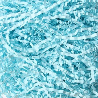Crinkle Cut Paper Shred Filler, Shredded Paper for Gift Box, Crinkle Paper Cut Paper Easter Grass Tissue Paper for Gift Wrapping & Basket Filling（Light Yellow）
