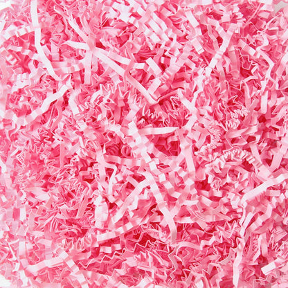 Crinkle Cut Paper Shred Filler, Shredded Paper for Gift Box, Crinkle Paper Cut Paper Easter Grass Tissue Paper for Gift Wrapping & Basket Filling（Light Yellow）