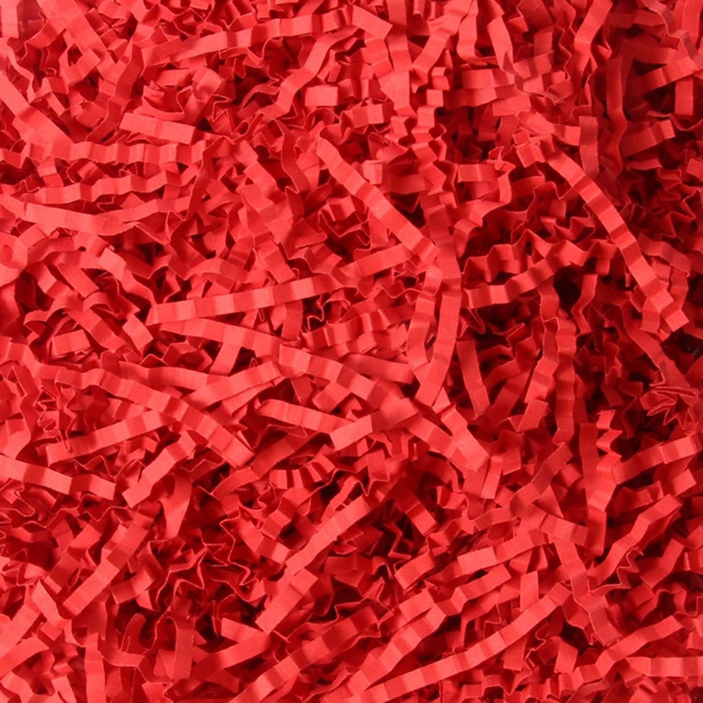 Crinkle Cut Paper Shred Filler, Shredded Paper for Gift Box, Crinkle Paper Cut Paper Easter Grass Tissue Paper for Gift Wrapping & Basket Filling（Light Yellow）