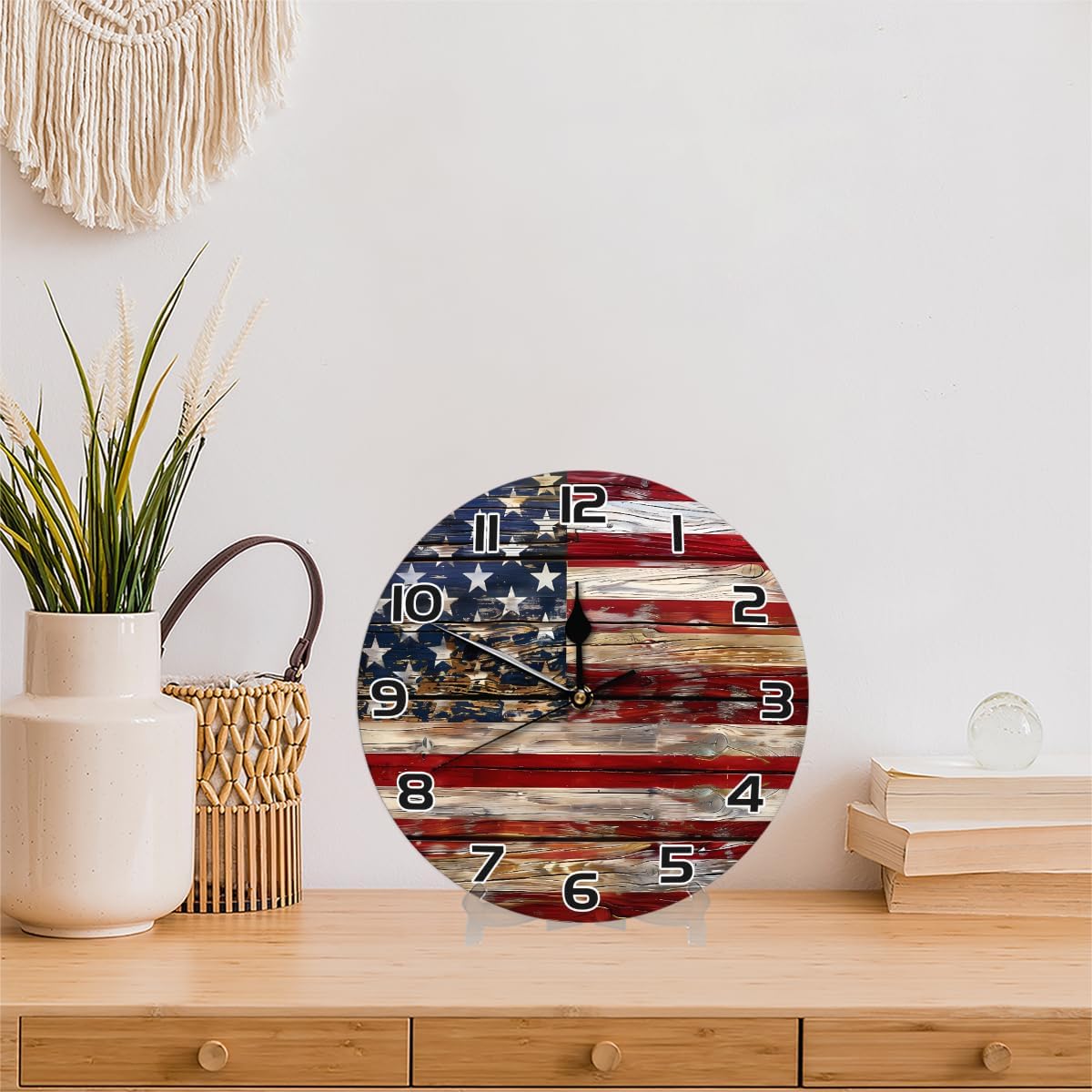 Yellow Lemon Wall Clock Battery Operated 10 in Round Wall Clocks Slilent Non Ticking Quartz Analog Clock for Bedroom Kids Living Room Classroom Decor