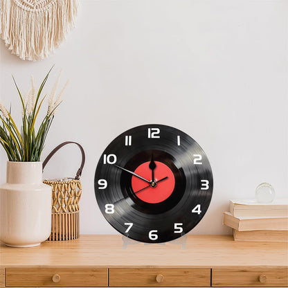 Yellow Lemon Wall Clock Battery Operated 10 in Round Wall Clocks Slilent Non Ticking Quartz Analog Clock for Bedroom Kids Living Room Classroom Decor