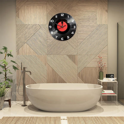 Yellow Lemon Wall Clock Battery Operated 10 in Round Wall Clocks Slilent Non Ticking Quartz Analog Clock for Bedroom Kids Living Room Classroom Decor