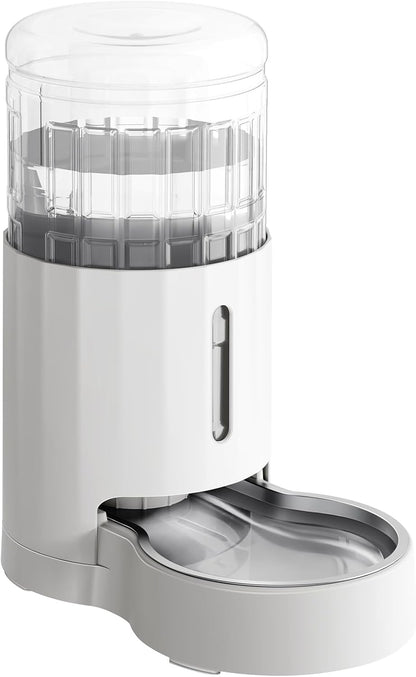 4L Pet Water Dispenser Without Electricity Unplugged Automatic | Water Bowl Dispenser, Gravity Water Dispenser for Cats Water Self Feeder Dog Fountain Dogs Bowl Bottles for Kitten Puppy