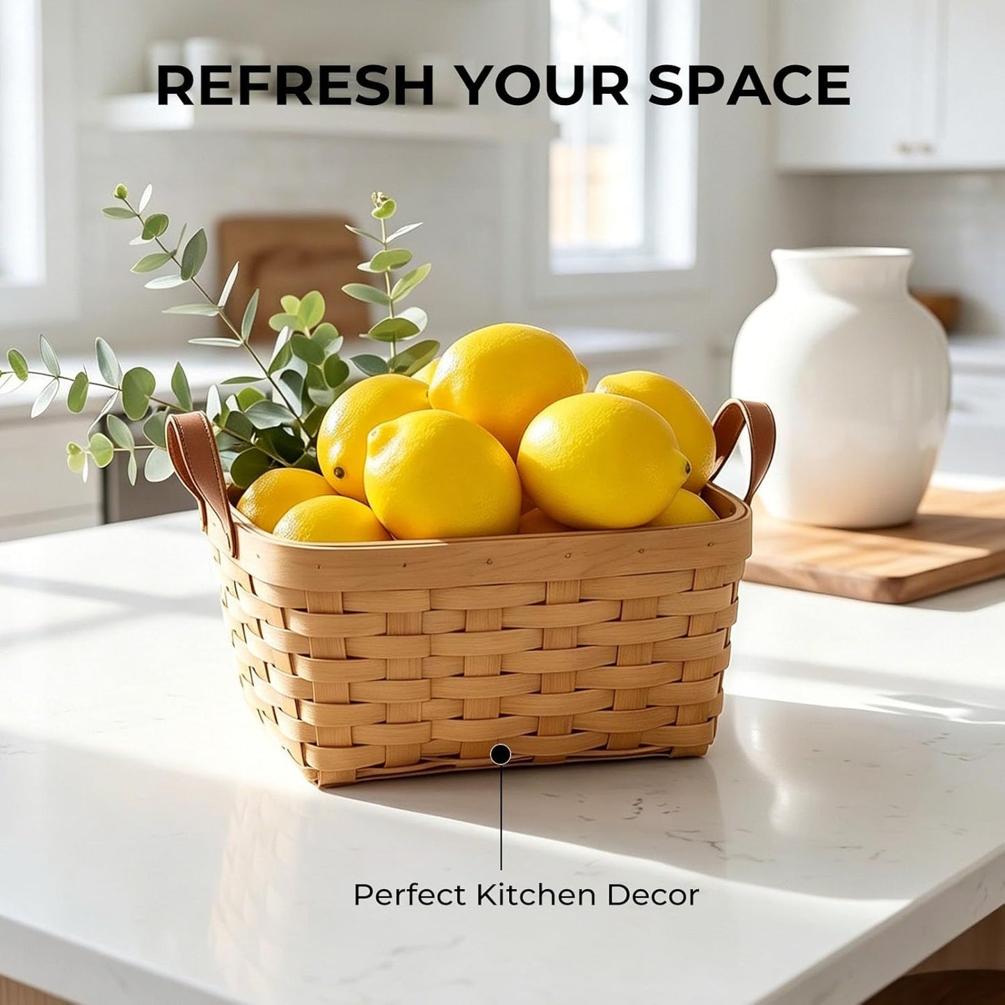 12PCS Large Artificial Lemons, 3.7″ X 2.5″ Vivid Faux Lemons | Fruit Bowls, Home Kitchen Decor, Party Photography Props, Lifelike Yellow Lemons, Table Centerpiece Display