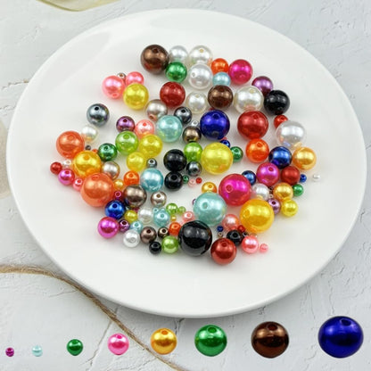 4000pcs Pearl Beads for Crafts 3mm Resin Pearl for Jewelry Making Round Bulk Pearls Beads with Hole for Sewing Crafts Decoration Necklaces Bracelets Earrings Making(Gold Yellow)