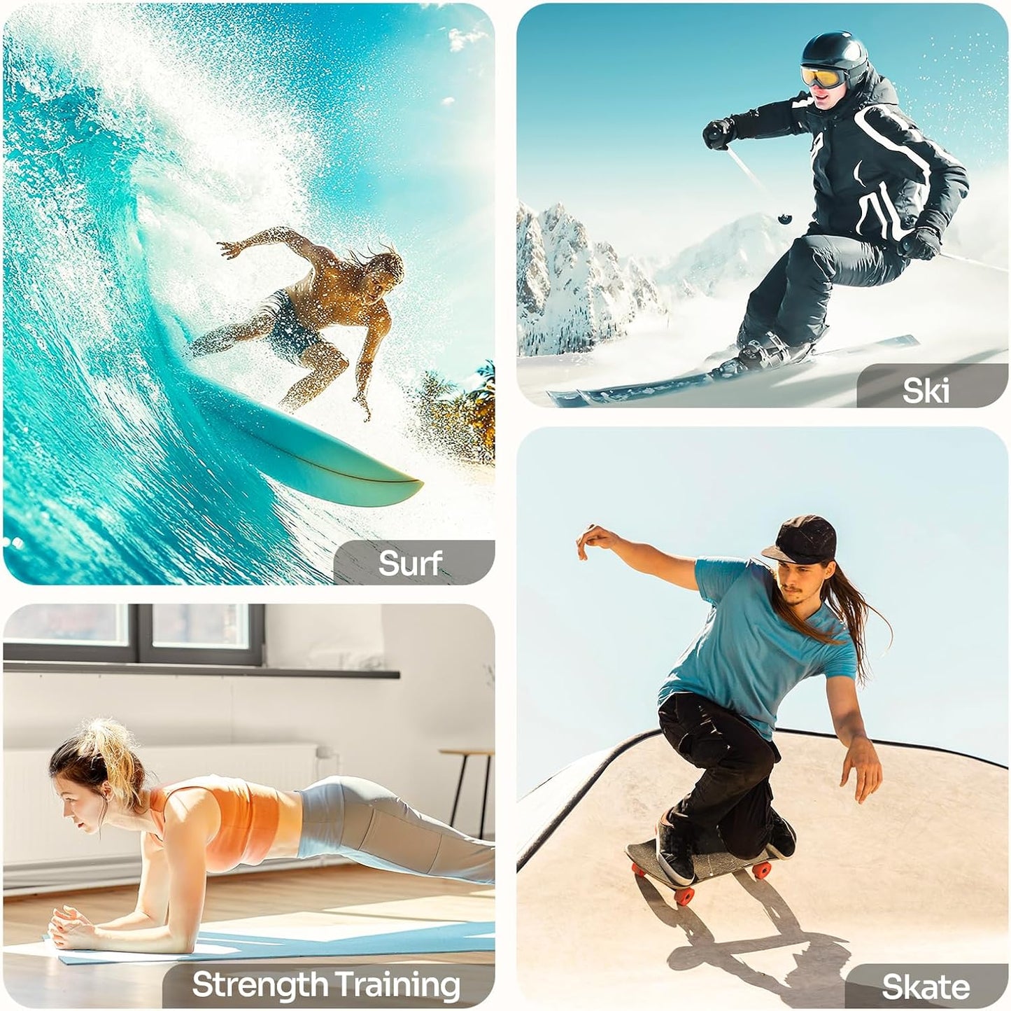 Balance Board - 7 Mode Wobble Board with Roller & Ball | 7 Modes Balance Trainer, Adjustable Stoppers for Balance Training, Core Workouts, Stability, Surf Training & Physical Therapy