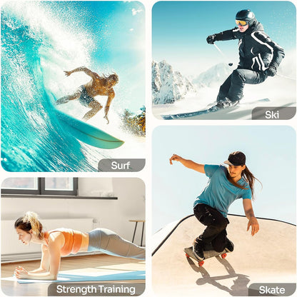 Balance Board - 7 Mode Wobble Board with Roller & Ball | 7 Modes Balance Trainer, Adjustable Stoppers for Balance Training, Core Workouts, Stability, Surf Training & Physical Therapy