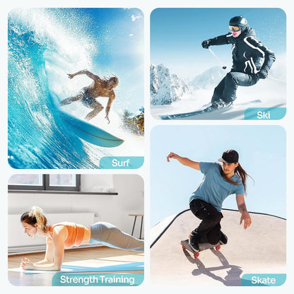 Balance Board - 7 Mode Wobble Board with Roller & Ball | 7 Modes Balance Trainer, Adjustable Stoppers for Balance Training, Core Workouts, Stability, Surf Training & Physical Therapy