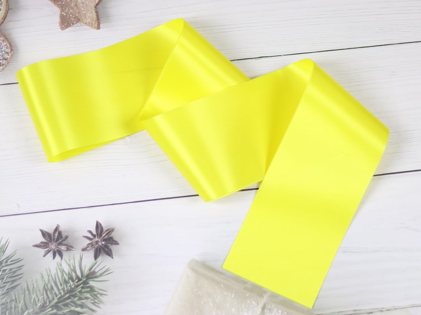 6 Pack Yellow Blank Sash,Plain Satin Sash,Sashes for Pageants,DIY for Party Decorations,blank sashes for pageants