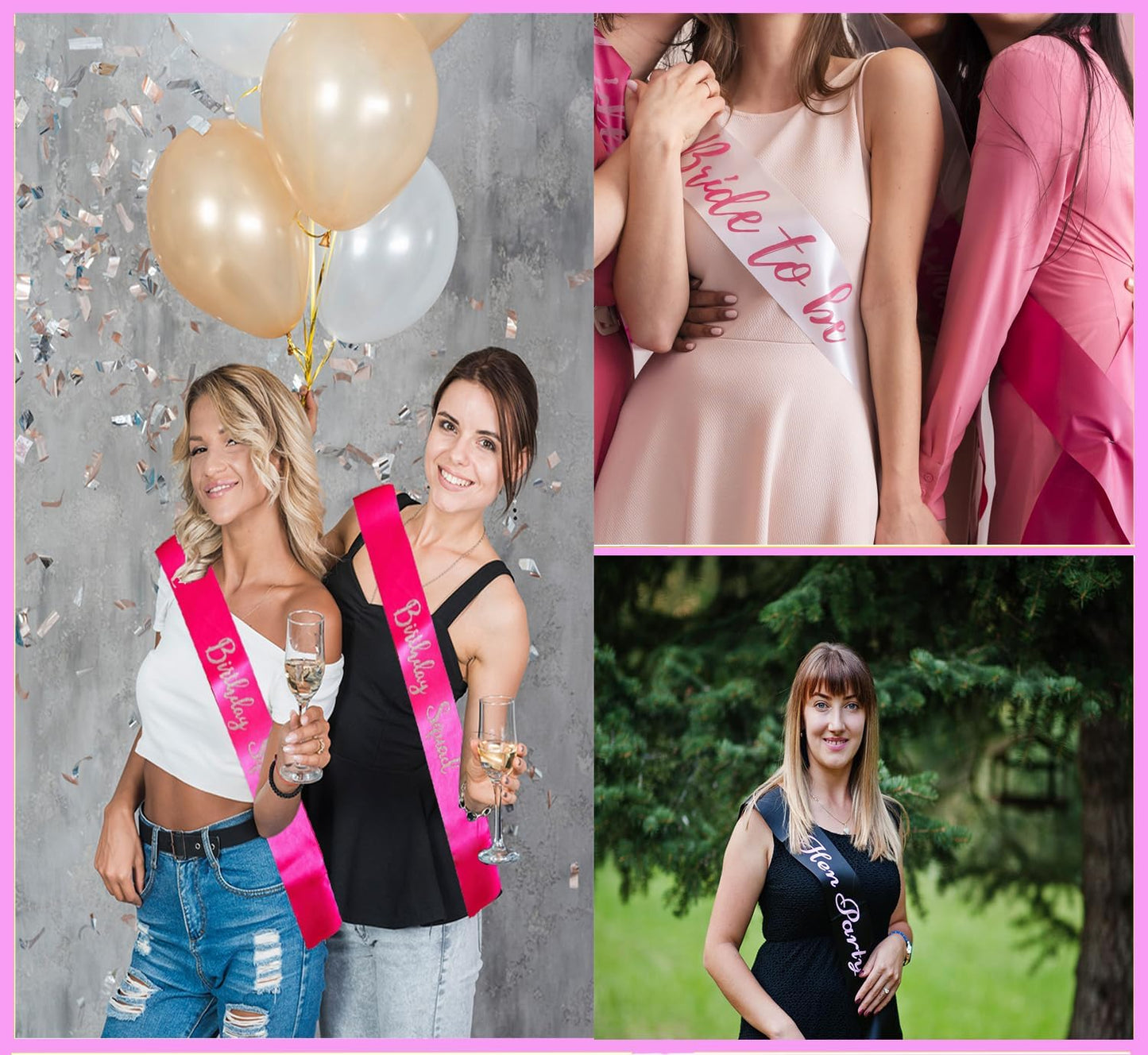6 Pack Yellow Blank Sash,Plain Satin Sash,Sashes for Pageants,DIY for Party Decorations,blank sashes for pageants