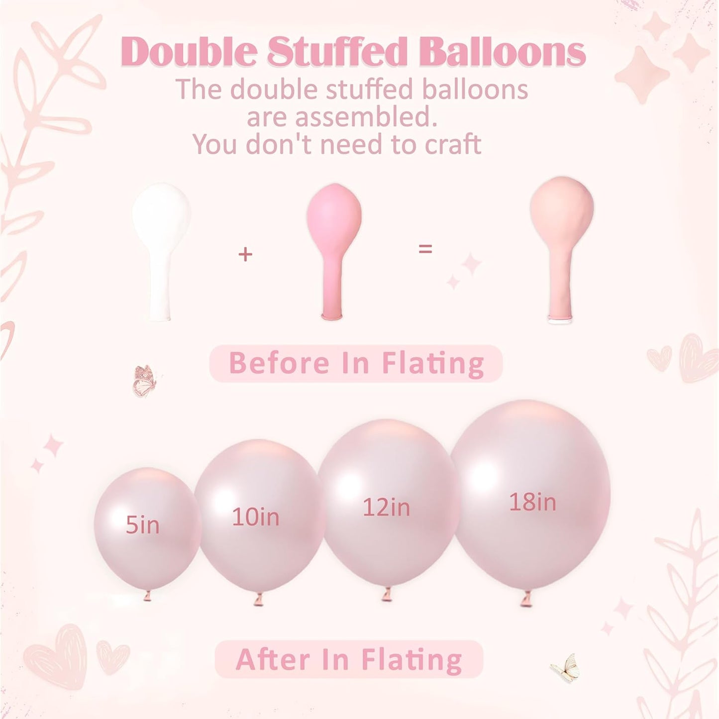 Yellow Balloon Arch Kit for Baby Shower Bridal Shower Decorations | 108Pcs Double Stuffed Pearl Yellow Pastel Yellow White Clear Balloons, Wedding Engagement Birthday Party Decorations